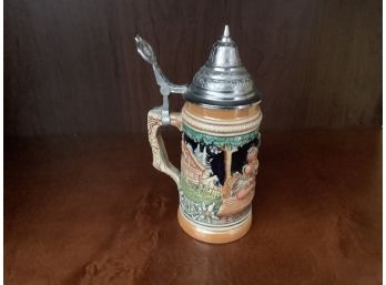 Vintage 6 1/2 Inch German Beer Stein