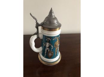 Authentic German Beer Stein Knight In Shining Armour