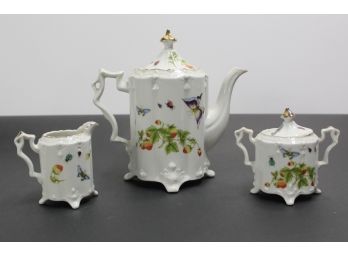 Precious Royal Crown 'Spring Time' Tea Pot Collection