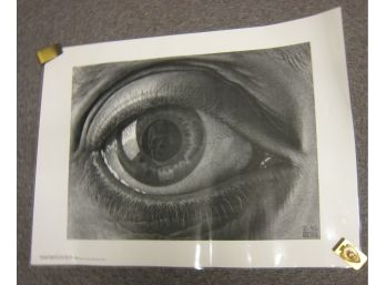 M.C. Escher 'Eye' Laminated Poster