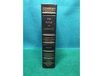 The Rifle In America. Philip B. Sharpe. 641 Page Illustrated Leather Bound Hard Cover Book.