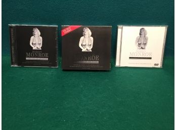 Marilyn Monroe. The Life Of An Icon. CD/DVD Combo. Discs Are Near Mint.