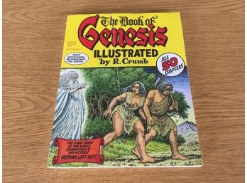 The Book Of Genesis Illustrated. By R. Crumb. Rare Advance Reading Copy Not For Sale.  In Very Good Condition.