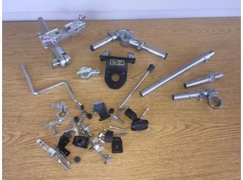 Lot Of Vintage Drum Kit Hardware And Parts. Pearl. Samson.