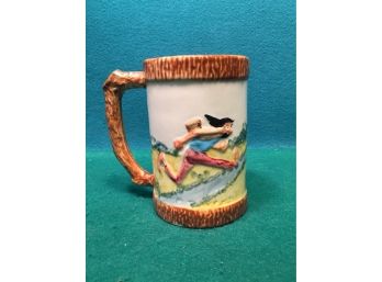 Vintage And Rare Paul Webb Imperial Porcelain Mug No. 99. Zanesville, Ohio. Stands 5 13/16' Tall. Perfect.