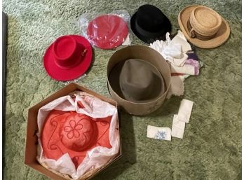 VINTAGE HAT LOT