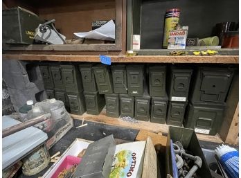 Lot Of  20 World War 2 Ammunition Boxes