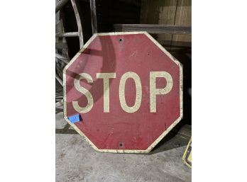 VINTAGE 1950S STOP SIGN