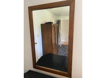 STANLEY FURNITURE OAK Mirror