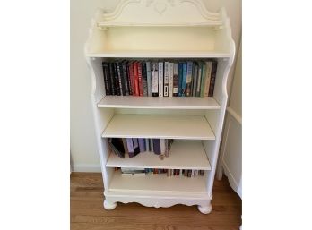 Lexington Furniture White Bookcase With Bun Feet