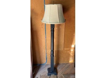 Wooden Painted Floor Lamp