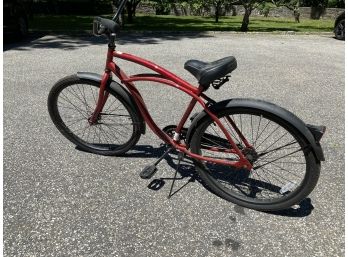 Red Huffy Bike For Boys