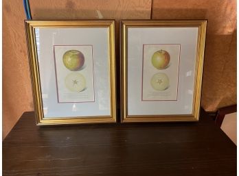 Pair Of Apple Prints