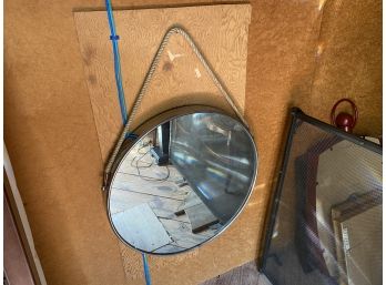 HomeGoods Accent Mirror With Hanging Rope