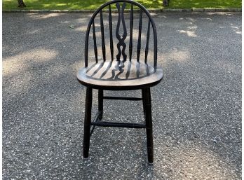 Black Painted Spindle Back Chair