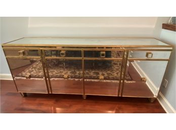 Amazing Mirrored Reflection Credenza  ( PURCHASED IN L.& J. G. STICKLEY AUDI WHITE PLAINS )