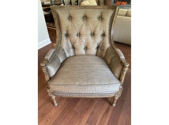 Century Furniture Regal Tufted Occasional Chair ( PURCHASED IN L.& J. G. STICKLEY AUDI WHITE PLAINS NY )