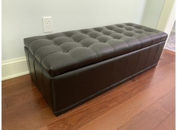 Black Storage/bench Box