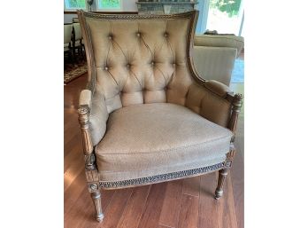 Century Furniture Regal Tufted Occasional Chair  ( PURCHASED IN L.& J. G. STICKLEY AUDI WHITE PLAINS NY )