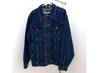 Lee Outerwear Jean Jacket, Size Large