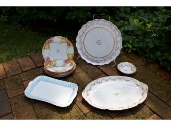 Group Of Porcelain Plates - Five Pieces