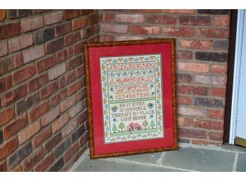 Vintage Alphabet Cross Stitch