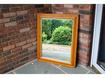 Burlwood Framed All Mirror