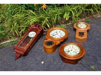 Group Of Wall Clocks