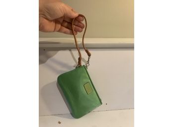 Coach Brand NEW Green Wristlet, 217