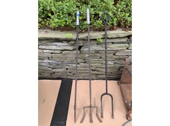 Set Of Fireplace Tools