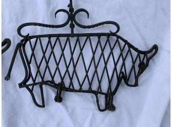 Pair Of Cow Cooking Utensils For Grill (coordinating Items Available)