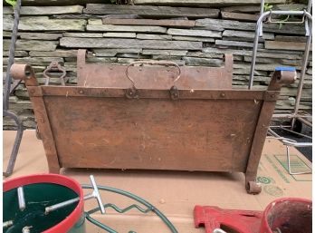 Iron Fireplace Wood Collector