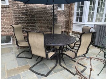 Patio Table Fortunoff Brand, As New Condition