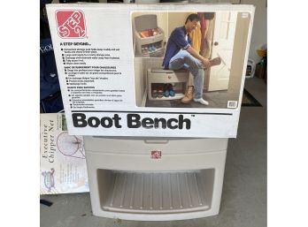 Step 2 Boot Bench