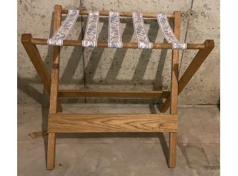 Wooden Luggage Rack