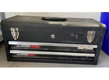 Craftsman Tool Box And Tools