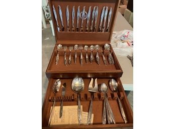 Silver Plate Flatware Set