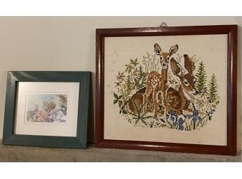 Two Framed Items