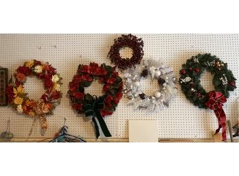 Five Decorative Wreaths