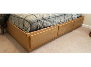 Three Drawer Platform Bed