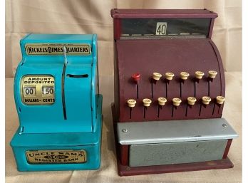 Vintage Toy/bank Cash Register