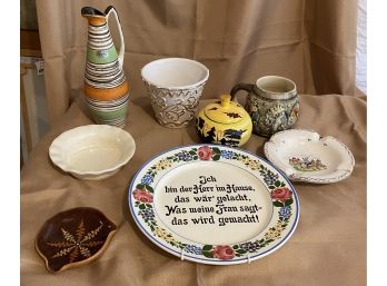 Miscellaneous Pottery Lot