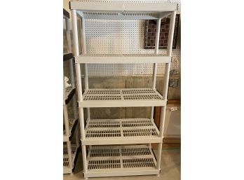 Plastic Shelving Unit