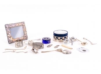 Collection Of Silver, Silver Plated And Silver Toned Items