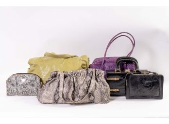 Grouping Of Clutches & Purses