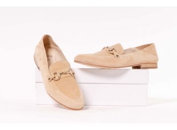 Quero Handmade Shoes 'Hamptons' Nude Suede, Women's Size 7.5 (38)