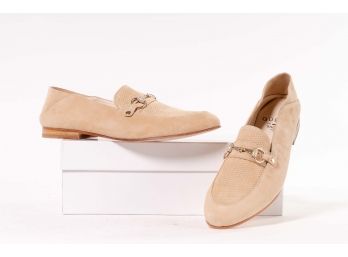 Quero Handmade Shoes 'Hamptons' Nude Suede, Women's Size 10 (41)