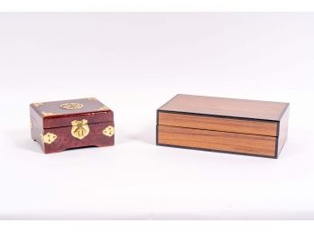 Pair Of Trinket Boxes