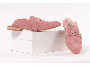 Quero Handmade Shoes 'Capri' Rose Suede, Women's Size 9 (40)