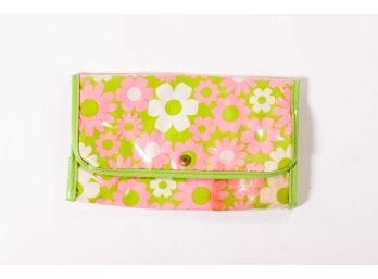 1960s Pink & Green Wallet